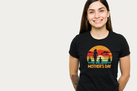 Black T-shirt Print Showcasing Artistic Style Graphics