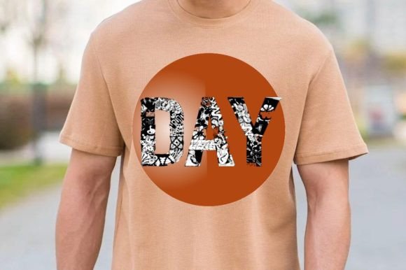 Day T Shirt Design Graphics for Print Templates