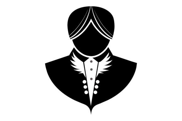 New Style Punjabi Collar Vector Design Graphics for Print Templates