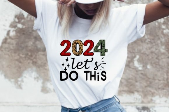 New Year 2024 T-Shirt Design Graphics