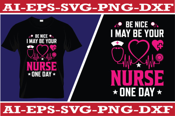 Nurse Tshirt Design Graphics for Print Templates