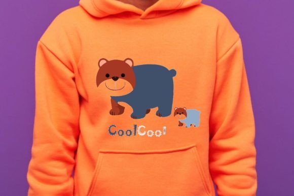 Panda Cool T-Shirt Design Graphics for Print Templates