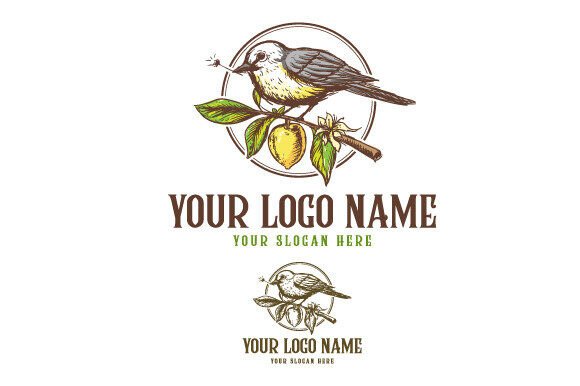 Timeless Bird Logo for Print and Graphic Design