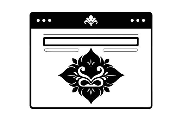 Unique Web Page with Text Bar Graphic